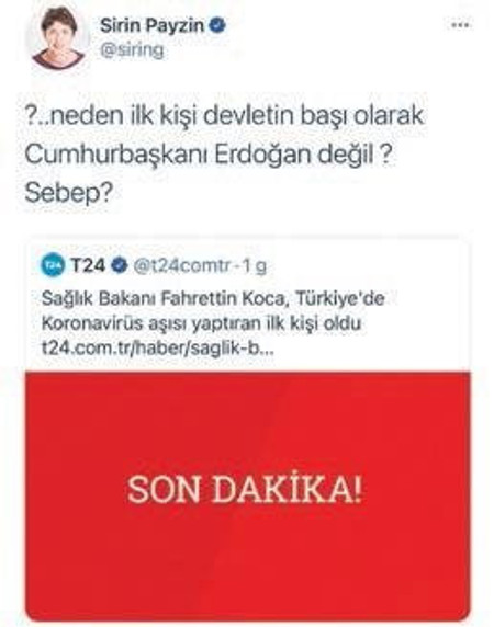 Sabah yazarından Şirin Payzın'a ‘mutasyonlu gazeteci’ benzetmesi! - Resim : 1