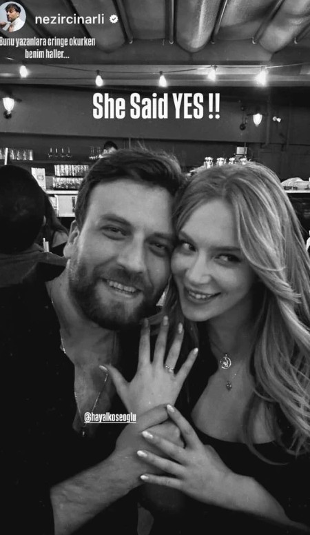 Doğum gününde sürpriz teklif: Ünlü oyuncu Hayal Köseoğlu evleniyor - Resim : 2
