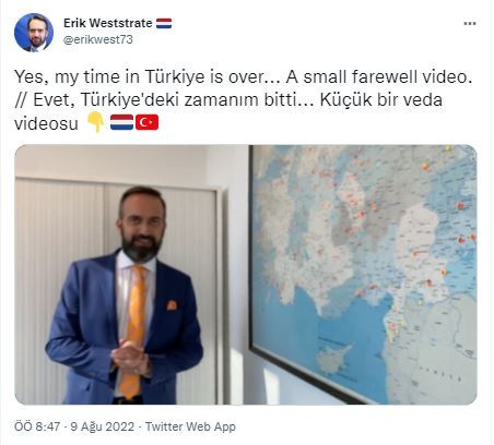Hollandalı diplomatın Türkiye'ye vedası gündem oldu: Bir hatamız olduysa affola Allah’a emanet olun! - Resim : 2