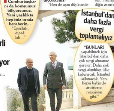 Binali Yıldırım istedi, Hürriyet söyleşiyi değiştirdi! - Resim : 1