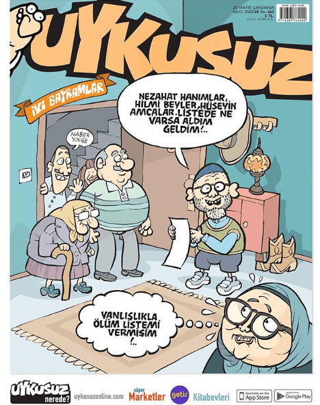 Uykusuz Dergisi, 'Sevda Noyan ve ölüm listesi'ni kapağına taşıdı - Resim : 1