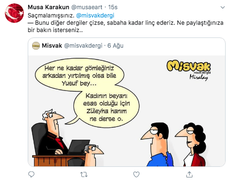 Misvak'ın 'Hz. Yusuf' karikatürüne sert tepki: Düpedüz hadsizlik! - Resim : 5