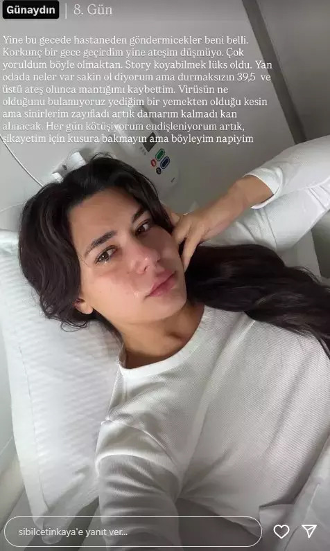 Sosyal medya fenomeninden kötü haber! Sibil Çetinkaya: “8 gündür hastanedeyim, yoruldum” - Resim : 4