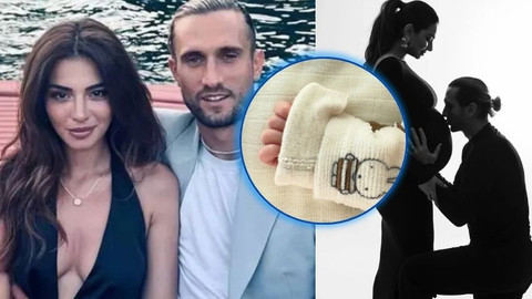 Melisa Aslı Pamuk ve Yusuf Yazıcı, bebeklerine verdiği ismi açıkladı!