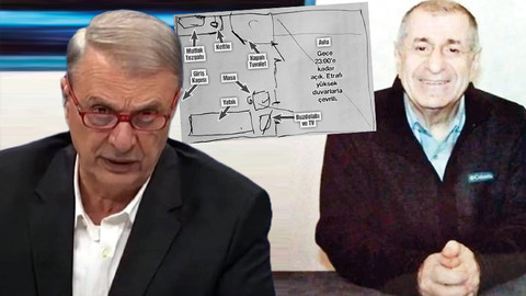 Can Ataklı, Ümit Özdağ ile görüştü: Tek kişilik koğuşun krokisi