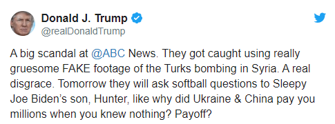 ABC kanalının yalanı Trump'ı bile isyan ettirdi! - Resim : 1