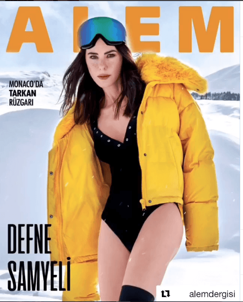 Defne Samyeli eksi 25'te mayoyla dağa çıktı! - Resim : 2