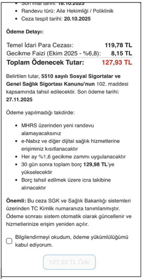 Sahte MHRS sitesiyle vurgun: Bilgileri ve paraları çalıp yemek sitesi yaptılar! - Resim : 1