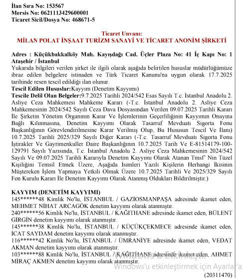 Davul Dilan Polat’ta tokmak kayyum da… Polatları eski kaymakam denetleyecek! - Resim : 3