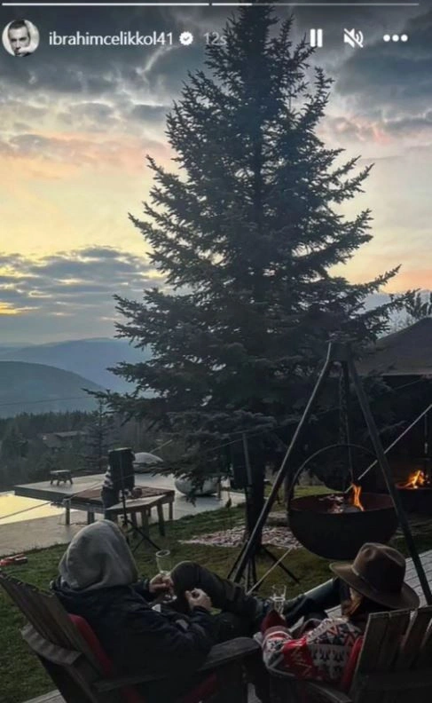İbrahim Çelikkol sevgilisiyle ilk kez paylaşım yaptı - Resim : 1