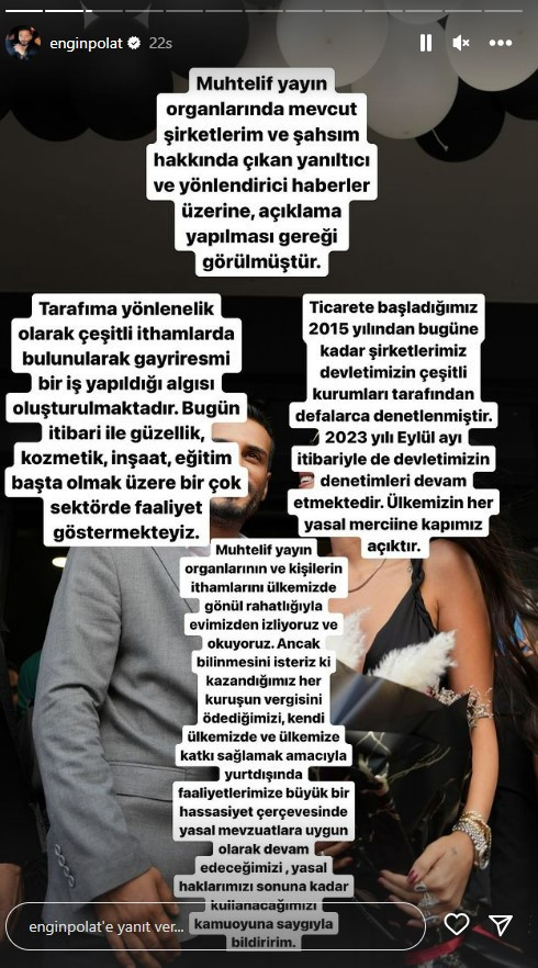 Engin Polat'tan "kara para aklıyorlar" iddiasına yanıt! "Kazandığımız her kuruşun..." - Resim : 1
