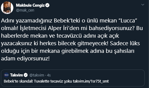 İstanbul'un ünlü mekanında skandal olay! Tuvalette tecavüz! - Resim : 1