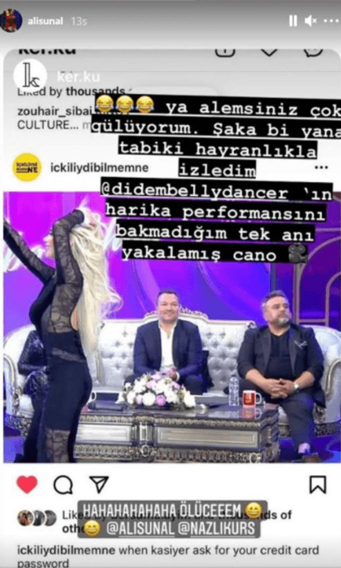 Ali Sunal, Oryantal Didem sessizliğini bozdu - Resim : 1