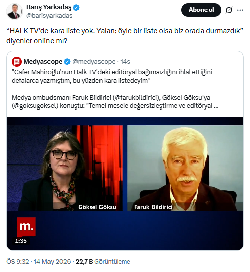 Halk Tv’de 'kara liste' polemiği patladı! Gazetecilerden peş peşe açıklama - Resim : 1