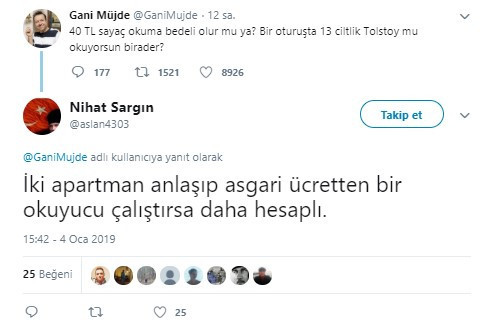 Ünlü yapımcı da isyan etti! 40 TL  sayaç okuma bedeli mi olur ne okuyorsun birader... - Resim : 5