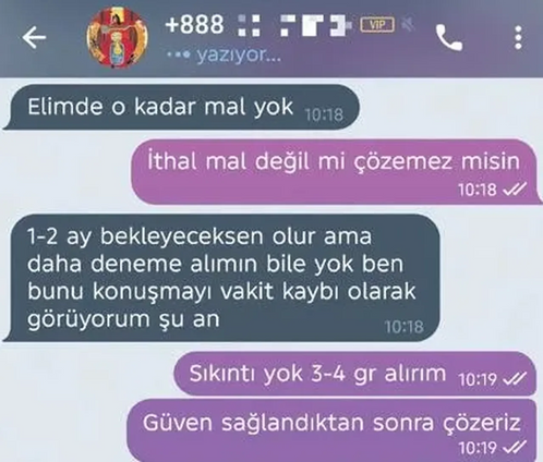 Telegram üzerinden uyuşturucu pazarlığı! Mesajla sipariş, kriptoyla ödeme! - Resim : 1