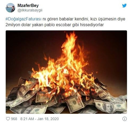 Kabarık doğalgaz faturaları Escobar’ı Türkiye’de TT yaptı - Resim : 2