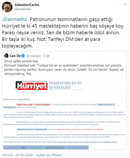 Hürriyet’ten ‘haber’ satışı: Parayı basan ‘Türkiye’nin en iyi işvereni’ oluyor! - Resim : 6