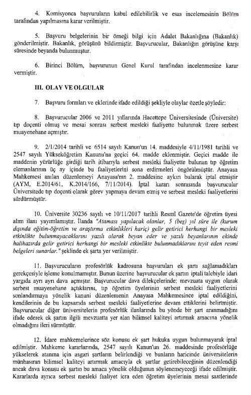 Doçentlerle ilgili AYM'den flaş karar - Resim : 1