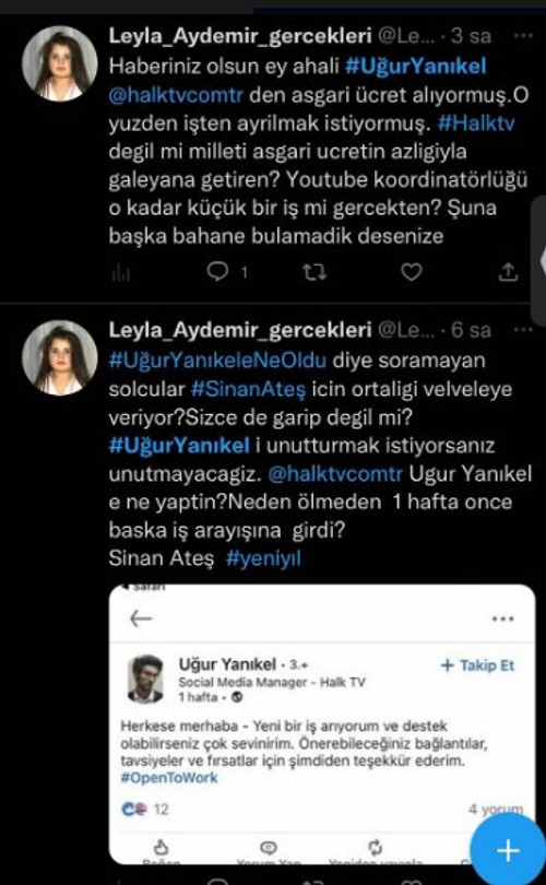 Uğur Yanıkel'in vefatı Halk TV'de isyan mı tetikledi? - Resim : 3