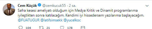 Cem Küçük ameliyat oldu! Ekrana ne zaman dönecek? - Resim : 1