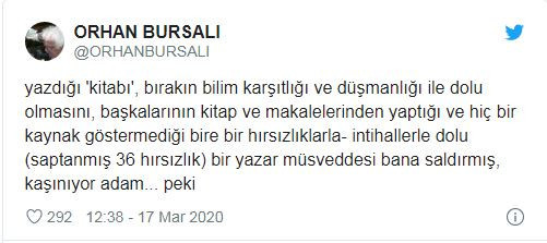 Orhan Bursalı'dan Soner Yalçın'a sert cevap: Yazar müsveddesi! - Resim : 1