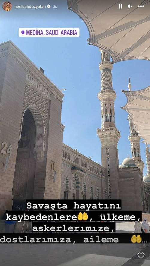Neslişah ve Engin Altan Düzyatan çifti Medine'ye gitti - Resim : 1