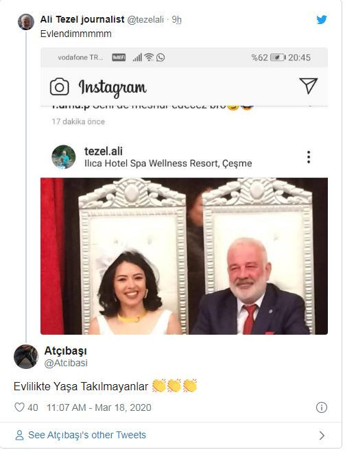 Gazeteci Ali Tezel evlendi, sosyal medya yıkıldı! Yenge EYT'li mi! - Resim : 7