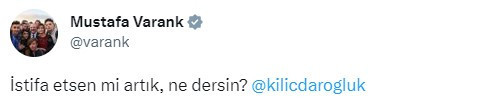 Mustafa Varank'tan Kılıçdaroğlu'na çağrı! "İstifa etsen mi artık..." - Resim : 1