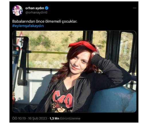 Depremde kızını kaybeden Orhan Aydın: Babalarından önce ölmemeli çocuklar - Resim : 1