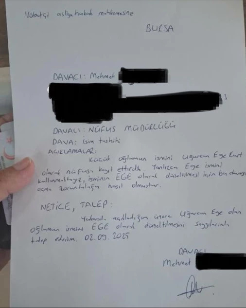 Uğurcan Çakır’a transfer tepkisi: Mahkemeye başvurdu, oğlunun ismini değiştirecek - Resim : 1