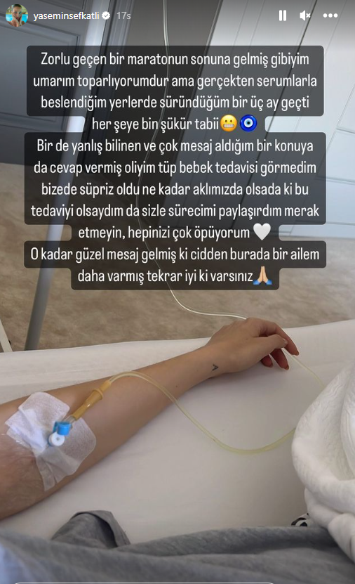 İkiz bebek bekleyen Yasemin Şefkatli 3 ay boyunca serumlarla beslenmiş - Resim : 2