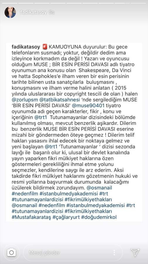 TRT'nin yeni dizisi Tutunamayanlar için olay iddia! - Resim : 2