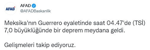 Meksika'da 7 büyüklüğünde deprem: Tsunami uyarısı yapıldı - Resim : 1