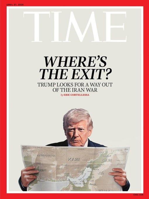 TIME dergisinden Trump kapağı: İran savaşından çıkmanın yolunu arıyor - Resim : 1
