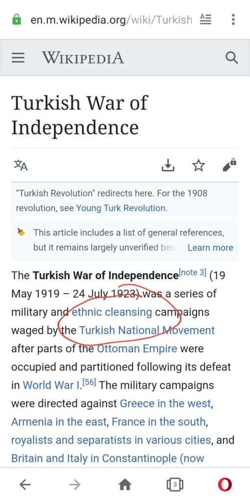 Wikipedia’da Türk Kurtuluş Savaşı skandalı! - Resim : 1