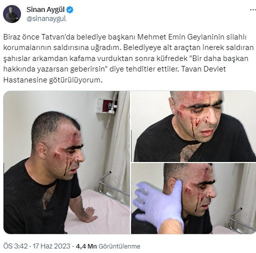 Gazeteci Sinan Aygül’e saldırı: 2 kişi tutuklandı - Resim : 2