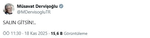 Dervişoğlu’ndan Bahçeli’nin İmralı çıkışına sert tepki: “Salın, gitsin!” - Resim : 1