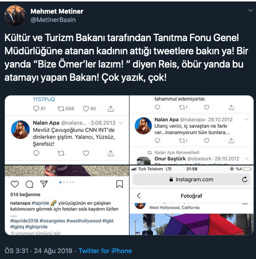 Mehmet Metiner'den AKP'li bakana istifa çağrısı - Resim : 1