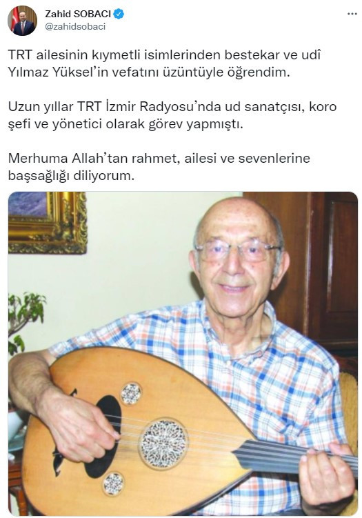 TRT sanatçısı Yılmaz Yüksel yaşamını yitirdi - Resim : 1