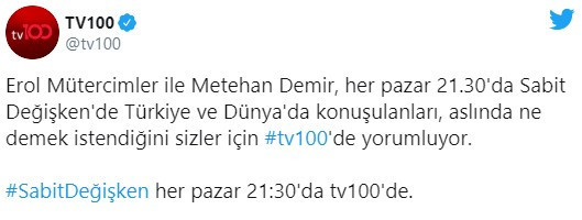 Erol Mütercimler hangi kanalda program yapacak? - Resim : 1