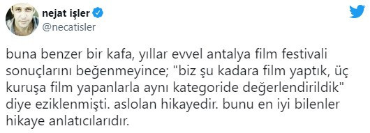 Nejat İşler'den 'Erşan Kuneri' göndermesi! "Aslolan hikayedir" - Resim : 1