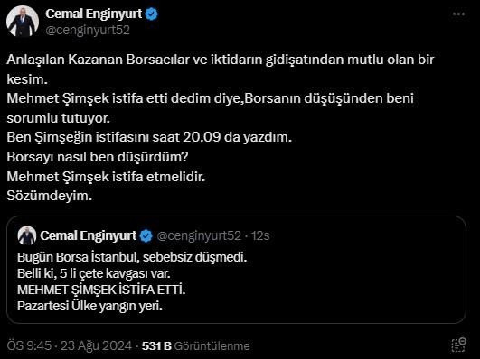 Cemal Enginyurt'un borsa manipülasyonundan ceza aldığı ortaya çıktı! - Resim : 3