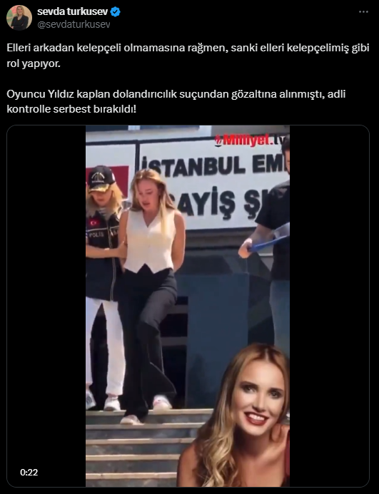 Yıldız Kaplan'dan kendisini hedef gösteren Sevda Türküsev'e: 'A be alık! İşkembeden sallayıcı' - Resim : 1