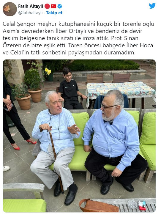 Prof. Dr. Celal Şengör kütüphanesini bakın kime devretti? - Resim : 1