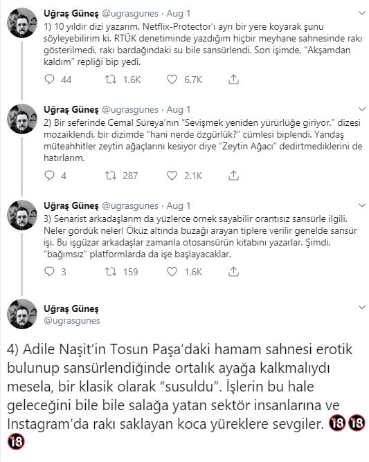 Sansür aslında Adile Naşit’in hamam sahnesinde başlamıştı - Resim : 1