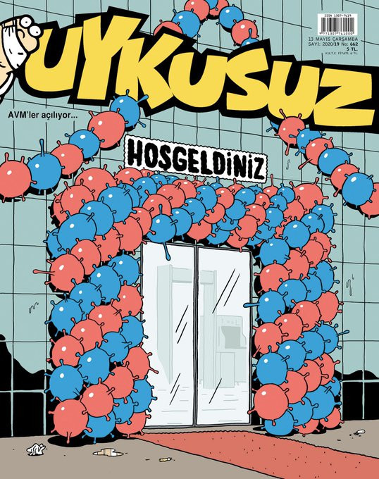 Uykusuz dergisinden bomba 'AVM' kapağı! Müşteriler nasıl karşılandı? - Resim : 1