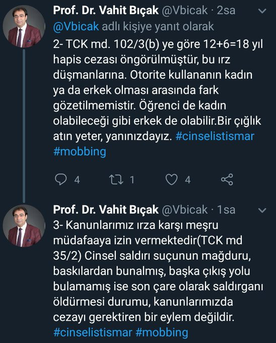 Ceren Damar davasında sanık avukatı Vahit Bıçak’tan skandal paylaşımlar - Resim : 3
