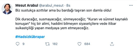 İmamı eleştiren Kübra Par hedefe konuldu! 'Hadsiz Kübra Par' - Resim : 2