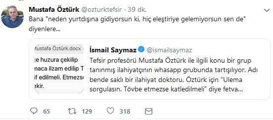 İsmail Saymaz'dan olay iddia!  Hangi Karar yazarı için infaz emri verildi? - Resim : 2